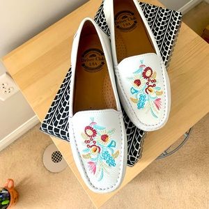 Driver Club USA genuine leather mocassins Size 7.5